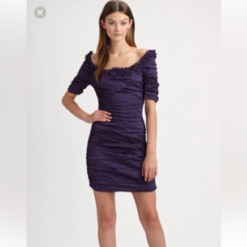 BCBG fitted dress